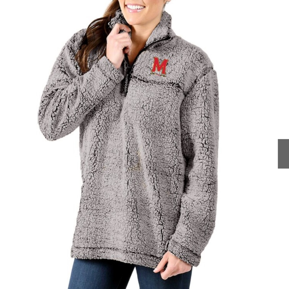 University Of Maryland Boxercraft Sherpa Zip-up